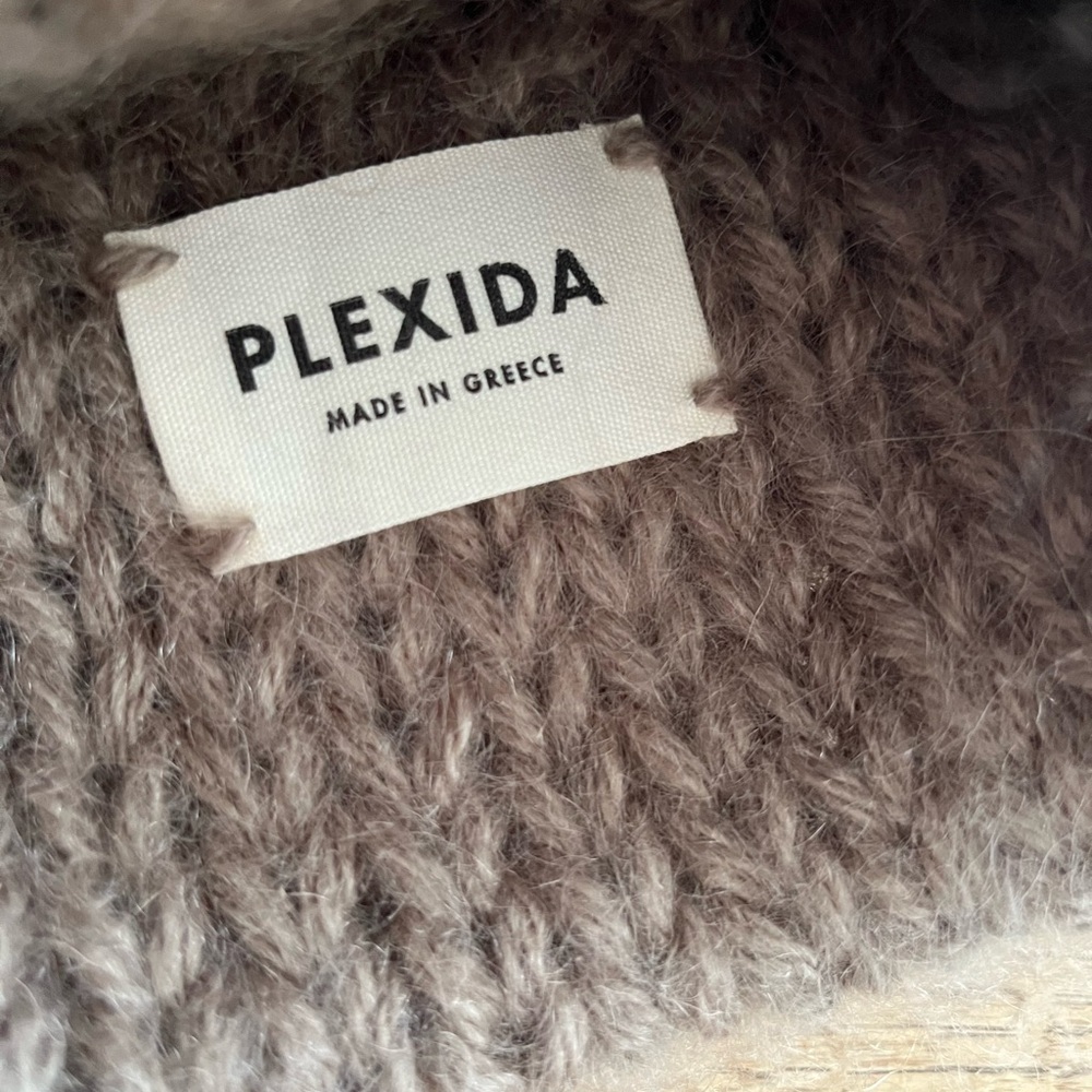 Soft brown wool hat